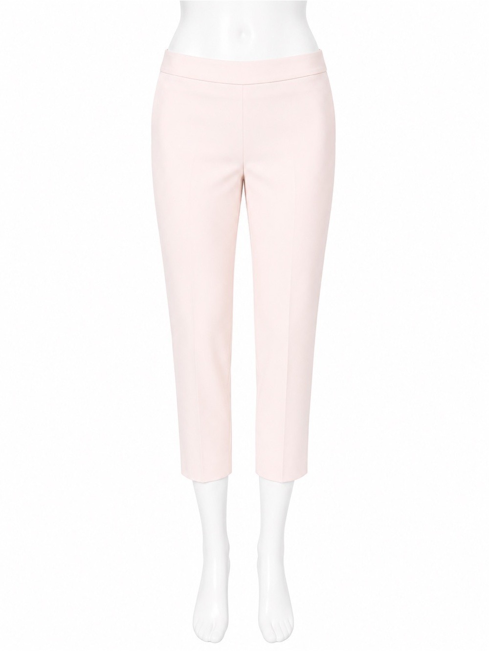 Joseph Ribkoff Light Pink Lined Crop Pants Size 12